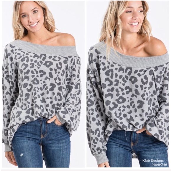 ❤️LAST 3! Brushed Hacci Wide Neck Oversized Tunic! - Picture 8 of 8